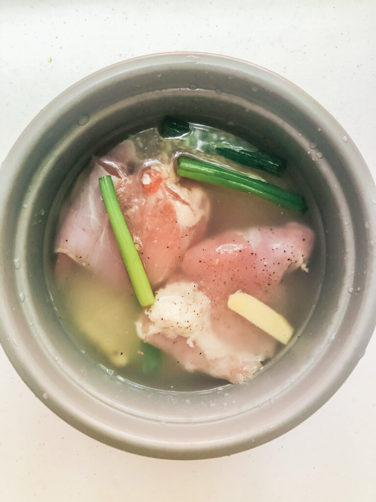 rice cooker ginger chicken