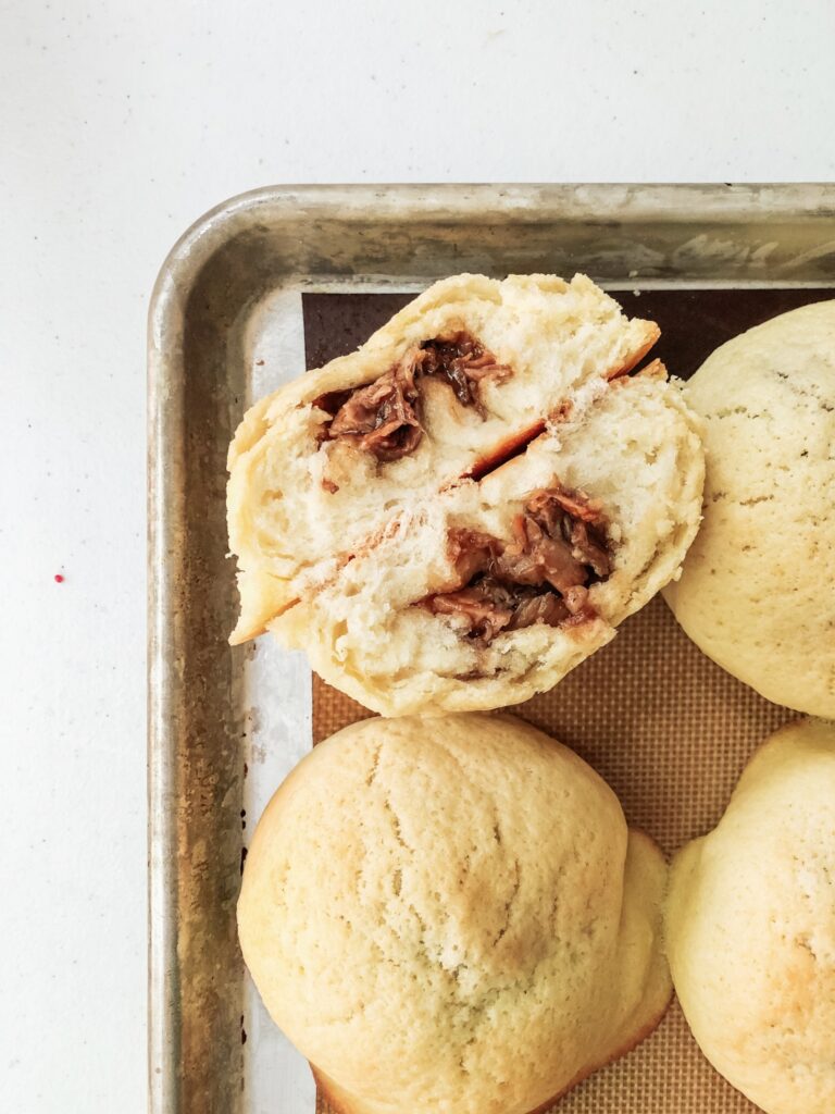 baked char siu bao 