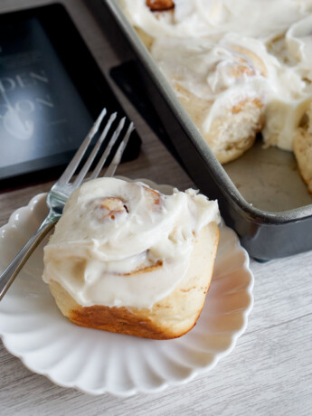 homemade cinnamon rolls from scratch