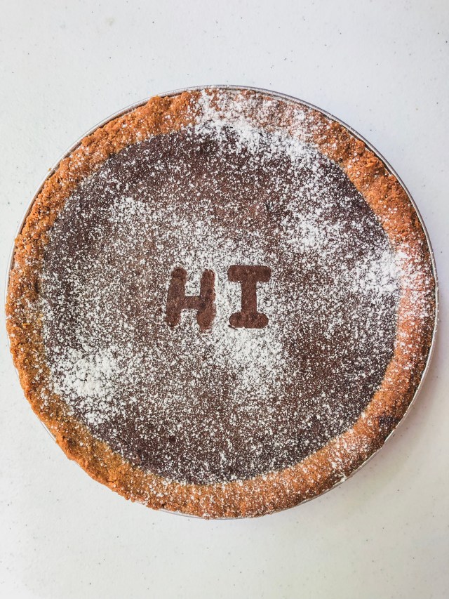 Milk Bar Brownie Pie from the Milk Bar cookbook