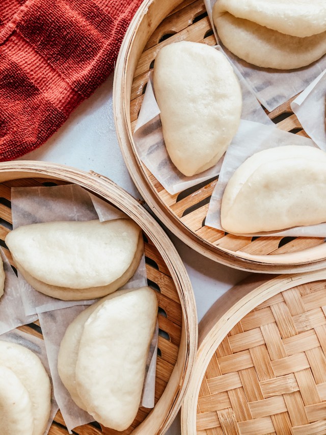 steamed Chinese bread for gua bao