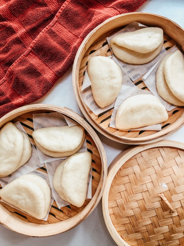 steamed gua bao bread