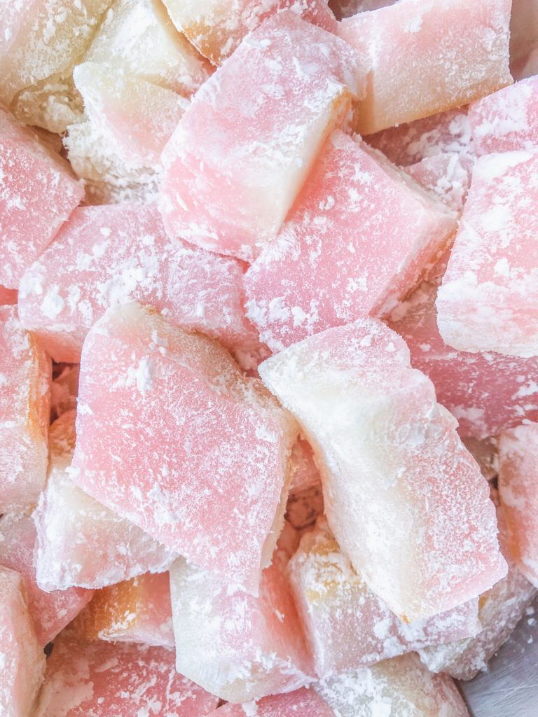 coconut rose chi chi dango