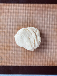 homemade white rabbit candy dough